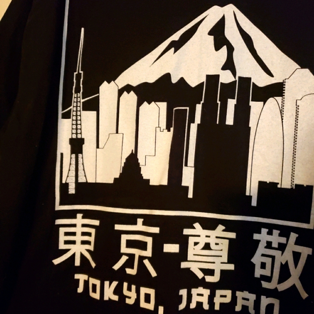 JAPAN Tee Shirt New W Tags Mt Fuji